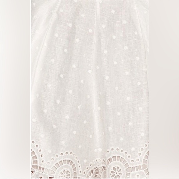 Zimmermann Bellitude Scalloped Shorts Zimmermann Size 3 - Picture 10 of 16